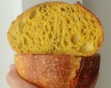 Foto langkah ke 19 dari resep Kunyit Jinten Hitam Sourdough Bread.