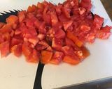 Une image de l'étape 6 de Araignée de porc marinée thym,citron et poivre vert frais & sautée tomates et oignon.
