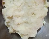 A picture of step 2 of Veg burger.