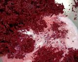 A picture of step 2 of Beetroot Ladoo.