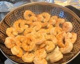 Hình bước làm 3 của món Gỏi mít tôm thịt.