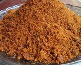 A picture of step 3 of Moongfali chutney.