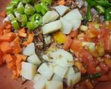 Vegetable pulav with badam theri recipe step 2 photo