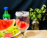 वॉटरमेलन ग्रेप्स मोजीतो (watermelon grapes mojito recipe in Hindi) रेसिपी चरण 3 फोटो