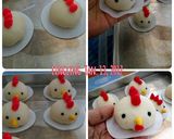 Foto langkah ke 2 dari resep Bakpao karakter Ayam.