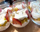 Une image de l'étape 7 de Trifle fraises, mangue, coco.