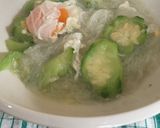 Foto langkah ke 8 dari resep Soun Kuah Oyong Spesial Pake Telor 🐣.