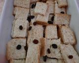 Foto langkah ke 1 dari resep Bread Pudding Selai Biscoff🍰.