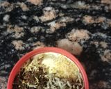 A picture of step 2 of Vegetable Masala Khichdi.