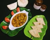 A picture of step 9 of Soya Papaya Curry.
