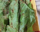 A picture of step 3 of Palak Pakore🥬.
