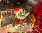 Hình bước làm 7 của món Buche de Noel 🎄 ☃