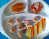 Foto langkah ke 6 dari resep Nasi Bola Udang Kukus - Baby Fingers Food - MPASI 8bulan.