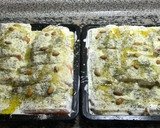 Foto del paso 2 de la receta: Salmón horneado a la crema, oliva y queso