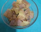 A picture of step 2 of 🍠 Shakarkhandi 🍠 Chat (Vrat Special).