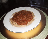 A picture of step 5 of Uncle Tim's Simple Spaghetti.