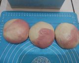 Foto langkah ke 8 dari resep Sourdough Roti Tawar Marmer dengan Angkak.