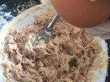 Tortas de atún con papa