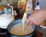 A picture of step 3 of Arroz con Leche.