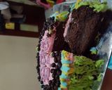 Foto langkah ke 5 dari resep Tart Brownies kukus ala Amand*.