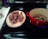 A picture of step 13 of Beef and bacon roll ups "rouladen".