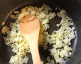 A picture of step 2 of Sweet potato and red cabbage - vegan option.