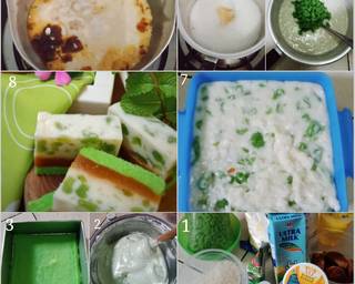 Puding Cake Cendol - Step 5