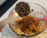 A picture of step 3 of No Bake Energy Bites.