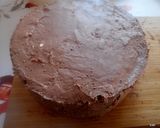 Gesztenyés krémes karácsonyi torta recept fázis 2 fotója