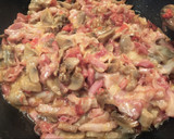 Foto del paso 3 de la receta: Fajitas de jamón, queso y champis
