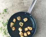 Foto del paso 1 de la receta: Pita con tofu, ensalada y salsa griega de yogur tzatziki. Receta vegana