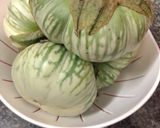 Hình bước làm 1 của món Cà dĩa om thịt
