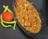 A picture of step 4 of Tomato Sabzi.