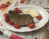 Foto del paso 6 de la receta: Bistec de ternera en salsa de queso manchego