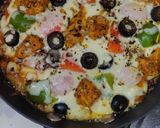 ক‍্যাবেজ প‍্যান পিজ্জা (Cabbage Pan Pizza recipe in Bengali) রেসিপির ধাপ 5 ছবি