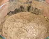 A picture of step 1 of Veg cake in microwave.