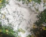 A picture of step 4 of Spinach corn cheese sandwich.