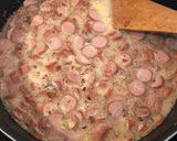 Hamis carbonara tészta recept fázis 4 fotója