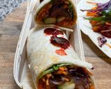 Une image de l'étape 7 de 🥗🌮🌽wraps🥑 saumon 🍣 légumes de saison 🌶️🫑🍂.