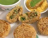 Peanut Stuffed Sweet Potato Chops