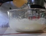 Foto del paso 3 de la receta: Mousse de queso de cabra con salsa de mandarina y Mezcal
