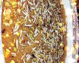 A picture of step 7 of Moong dal Halwa.
