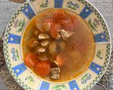 Gulyás leves recept fázis 5 fotója