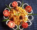 काबुली चना कोफ्ता चीज़ पुलाव (Kabuli chana kofta cheese pulao recipe in Hindi) रेसिपी चरण 7 फोटो