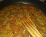A picture of step 8 of Masala oats.