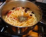 A picture of step 6 of Aromatic, spicy, hot, Protein rich noodles cooked in Indo American Chinese style.