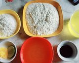 Foto langkah ke 1 dari resep Marble Cake || Zebra Cake Putih Telur.