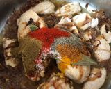 A picture of step 6 of Arabian Chicken Kabsa.