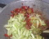 Foto langkah ke 5 dari resep Oseng labu terasi.