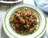 Foto langkah ke 4 dari resep Buncis Orak-Arik Telur.